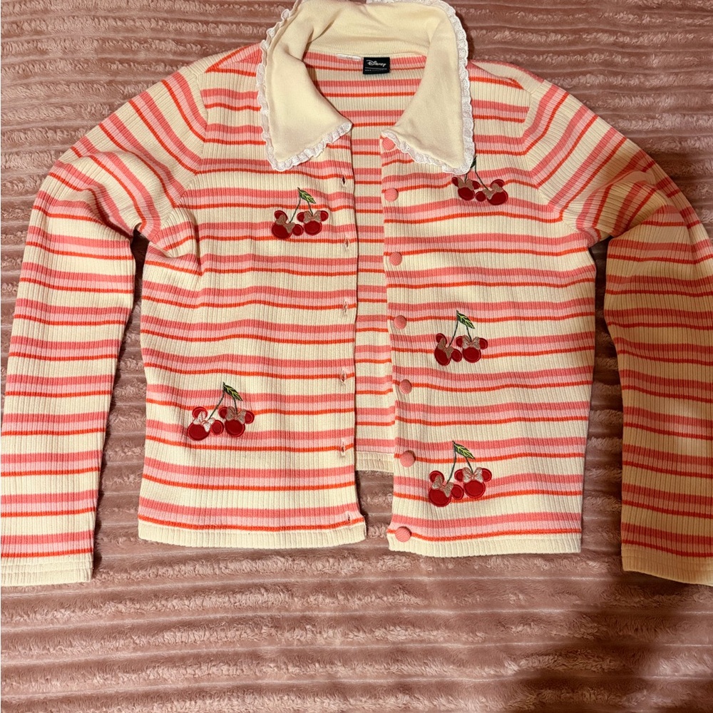 Disney Cherry Minnie Mouse Cardigan